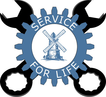 Gear Logo service for life