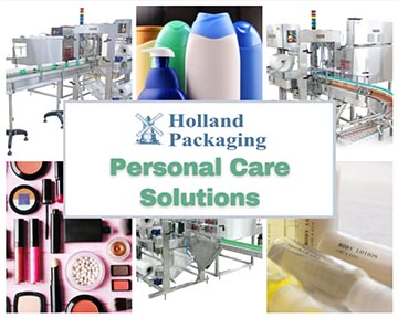 shrink wrap bundler for personal care products